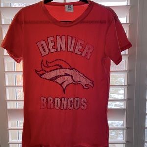 Women’s, NFL Team Broncos Tshirt, Size Large, Excellent Condition